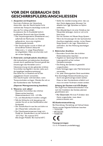 Bedienungsanleitung Bauknecht GMX 50102 Geschirrspüler