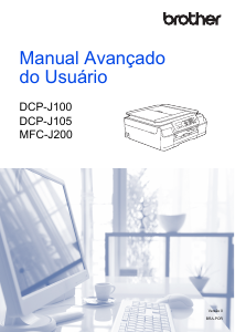 Manual Brother DCP-J100 Impressora multifunções