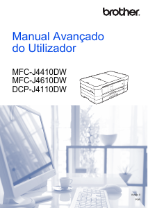 Manual Brother MFC-J4410DW Impressora multifunções
