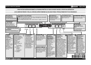 Návod Bauknecht GSFP X284A3P Umývačka riadu