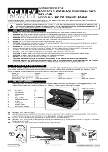 Handleiding Sealey RB320E Dakkoffer