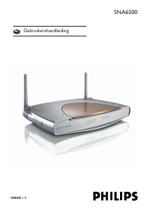 Handleiding Philips SNA6500 Router