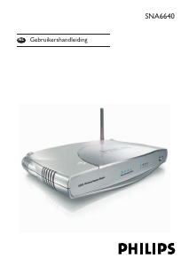 Handleiding Philips SNA6640 Router
