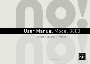 Handleiding NoNoHair 8800 Epilator