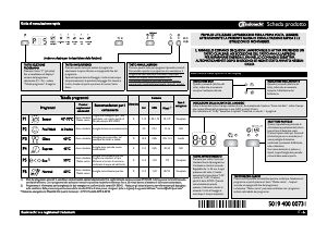 Manuale Bauknecht GSI 5534 IN Lavastoviglie