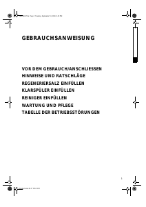 Bedienungsanleitung Bauknecht GSI 5599/1 G WS Geschirrspüler