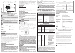 Mode d’emploi Medisana PM 150 Oxymètre de pouls