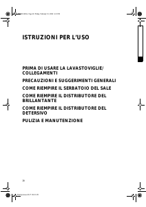 Manuale Bauknecht GSI 5919 SW Lavastoviglie