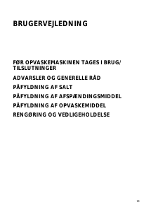 Brugsanvisning Bauknecht GSI 6420 K AL Opvaskemaskine
