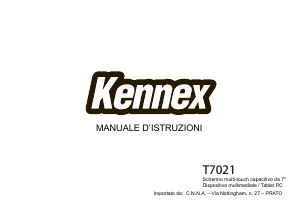 Manuale Kennex T7021 Tablet