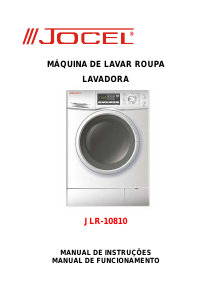 Manual de uso Jocel JLR-10810 Lavadora