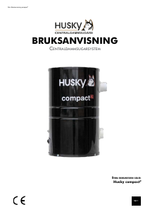 Bruksanvisning Husky Compact Dammsugare