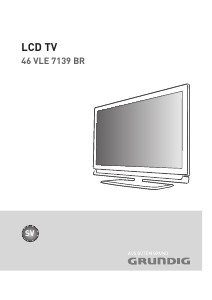 Bruksanvisning Grundig 46 VLE 7139 BR LCD TV