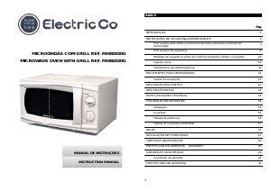 Manual Electric Co MW80020G Microwave
