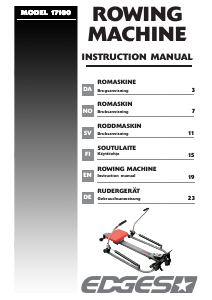 Manual Edges 17100 Rowing Machine