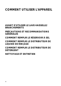 Mode d’emploi Bauknecht GSIH 6497 WS Lave-vaisselle