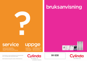 Bruksanvisning Cylinda IH 630 Häll