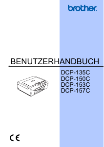 Bedienungsanleitung Brother DCP-135C Multifunktionsdrucker