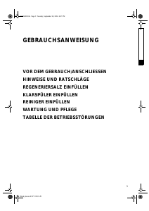 Bedienungsanleitung Bauknecht GSX 5597/1 G Geschirrspüler
