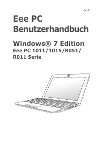 Bedienungsanleitung Asus Eee PC R051 Notebook