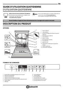 Mode d’emploi Bauknecht IBIO 3C34 Lave-vaisselle