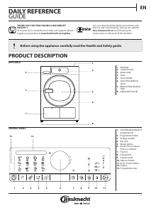 Manual Bauknecht TK Platinum 862 I Dryer