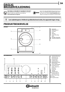 Brugsanvisning Bauknecht TK Platinum 862 I Tørretumbler