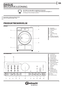 Brugsanvisning Bauknecht TK Platinum 872 I Tørretumbler