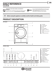 Manual Bauknecht TK Platinum 882 Dryer