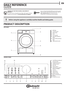 Manual Bauknecht TK Platinum 883 Dryer