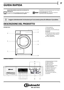 Manuale Bauknecht TK Plus 75B I Asciugatrice