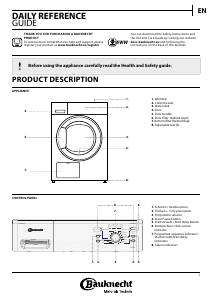 Manual Bauknecht TK Plus 8A1SD Dryer