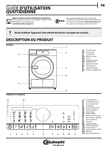 Mode d’emploi Bauknecht TK Prime 75A3 BW Sèche-linge