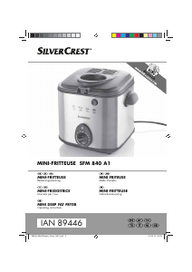 Mode d’emploi SilverCrest SFM 840 A1 Friteuse