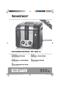 Bedienungsanleitung SilverCrest SKF 2800 A1 Fritteuse