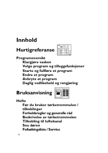 Bruksanvisning Bauknecht TRAK 6330/5 Tørketrommel