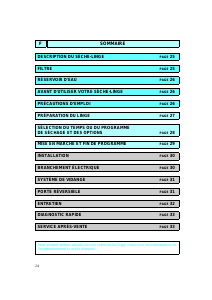 Mode d’emploi Bauknecht TRK 4821/4 Sèche-linge