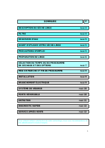 Mode d’emploi Bauknecht TRK 5620 Sèche-linge