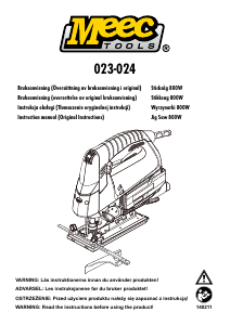 Handleiding Meec Tools 023-024 Decoupeerzaag