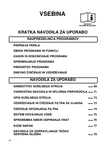 Priročnik Bauknecht TRKA-HP 892 Sušilni stroj