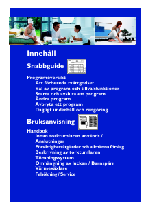 Bruksanvisning Bauknecht TRKE 6960/6 Torktumlare