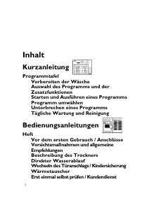 Bedienungsanleitung Bauknecht TRKK Aktiv/2 Trockner