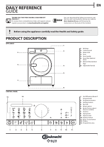 Manual Bauknecht TRPC 8652 ELITE Dryer