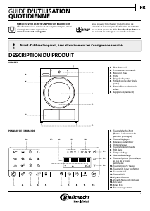 Mode d’emploi Bauknecht TRPC 99925 Sèche-linge