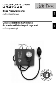 Manual Little Doctor LD-70 Blood Pressure Monitor