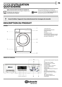 Mode d’emploi Bauknecht TRWP 82100 Sèche-linge