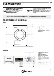 Bedienungsanleitung Bauknecht TRWP 82100 Trockner