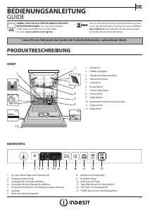 Bedienungsanleitung Indesit DCIO 3C24 AC E S Geschirrspüler