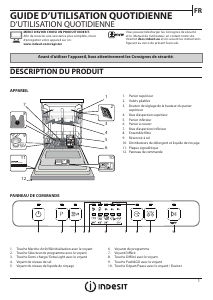 Mode d’emploi Indesit DFC 2C24 A X Lave-vaisselle