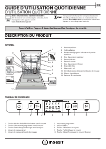 Mode d’emploi Indesit DFC 2C24 B Lave-vaisselle